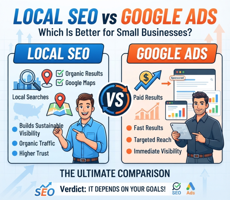 Local SEO vs Google Ads