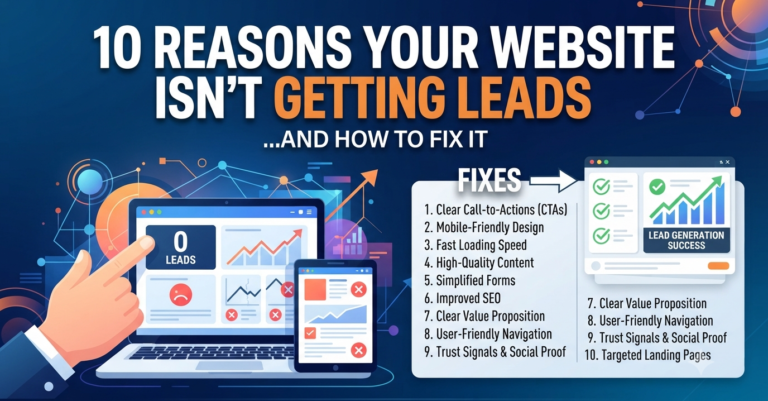 blog-cover-image-10 Reasons Your Website Isn't Getting Leads and How to Fix It